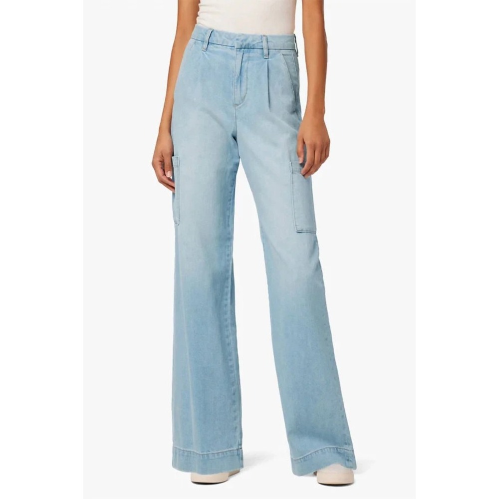 Joes Jeans The Petra Blossom Wash High Rise Wide Leg‎ Jens Women 33 (Tag 31) NWT